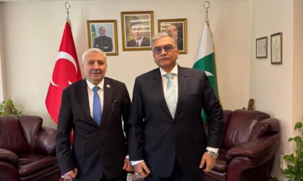 Dost ve Kardeş ülke Pakistan İslam Cumhuriyeti’nin İstanbul Başkonsolosluğuna ziyarette bulunduk