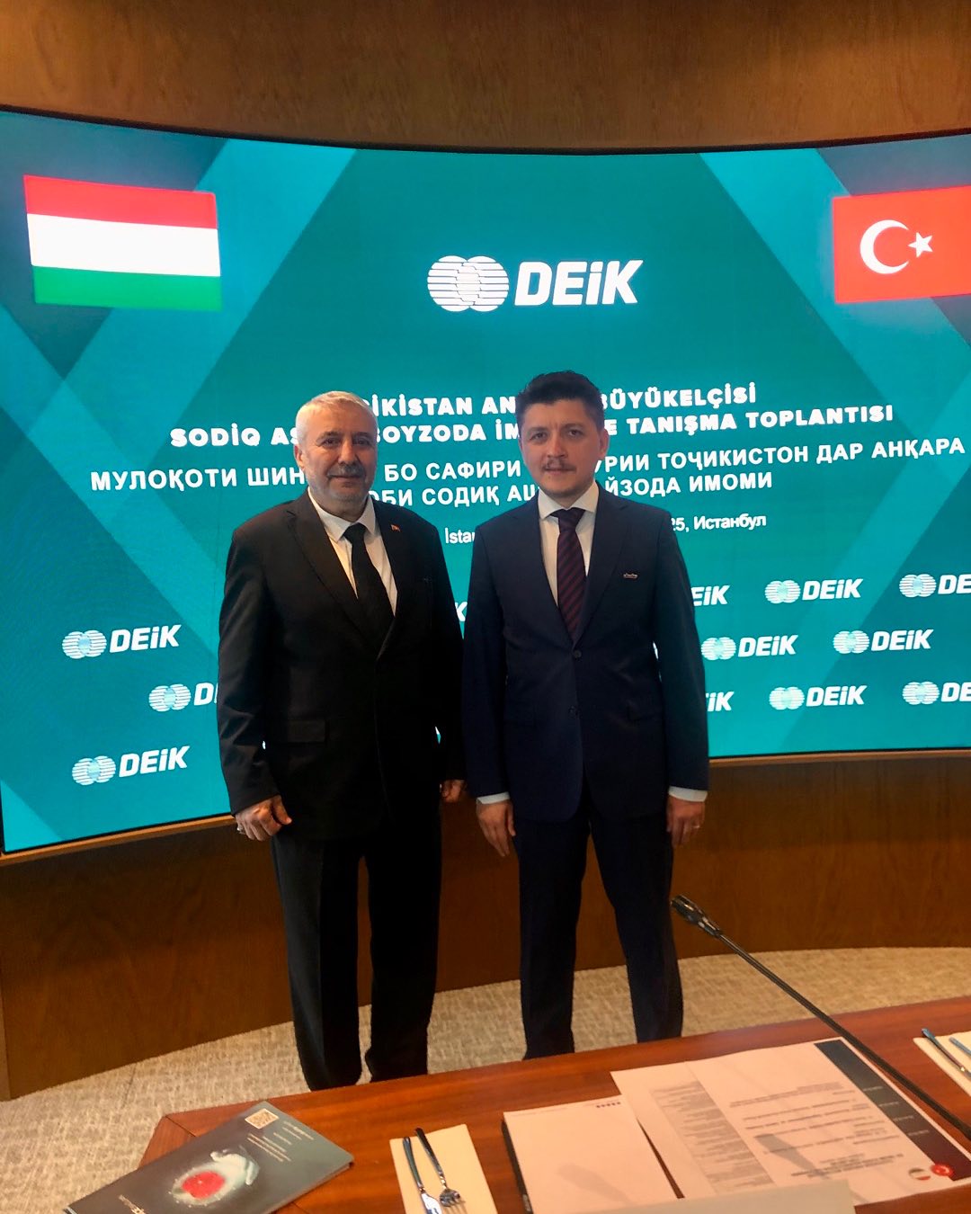 Tacikistan İş Fırsatları Toplantısı DEİK’te Gerçekleşti