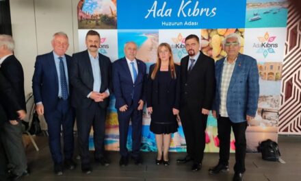 AdaKıbrıs  Tanıtım toplantısında  Genel Başkanımız Ahmet Ortatepe Ve heyetimiz