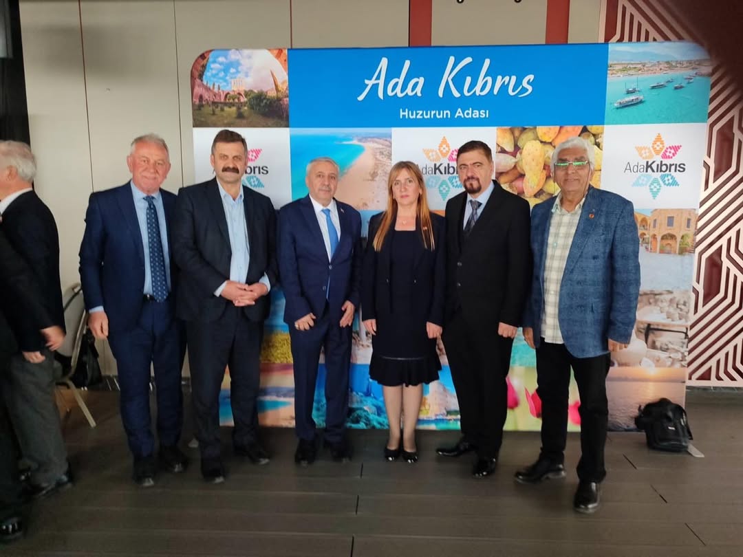 AdaKıbrıs  Tanıtım toplantısında  Genel Başkanımız Ahmet Ortatepe Ve heyetimiz