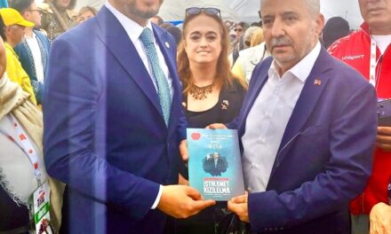 Bu yıl 7.si düzenlenen Etnospor Kültür Festivali’nin açılışında, Genel Başkanımız Sn. Ahmet Ortatepe, Türk Dünyasından Sorumlu AK Parti Genel Başkan Yardımcısı, Kıymetli Milletvekilimiz Sn. Prof. Dr. Kürşad Zorlu ile bir araya geldi.